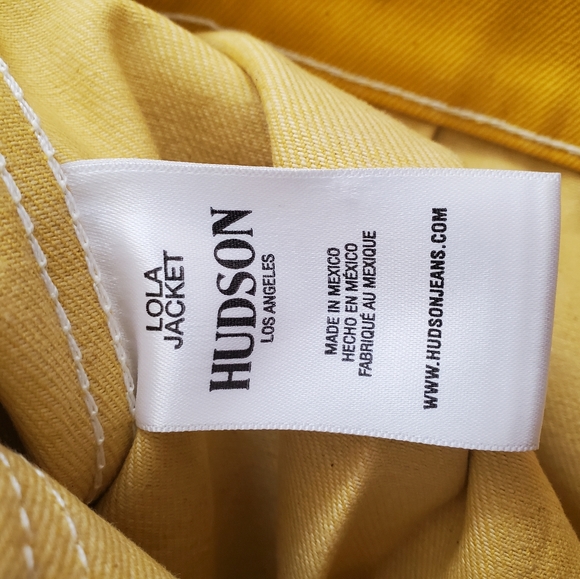 HUDSON Jeans Lola Shrunken Trucker Jacket.… - Picture 9 of 9